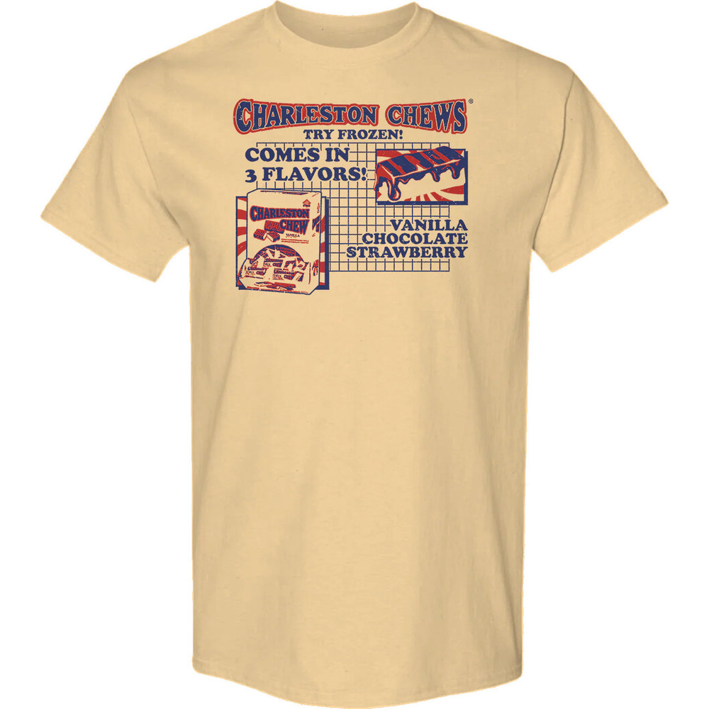 Comes In 3 Flavors Charleston Chew Tshirt